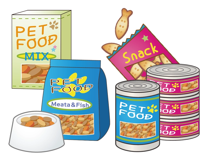 様々な猫のエサ